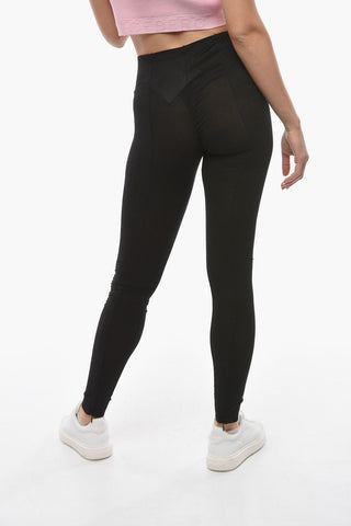 Silk FRAIDY See-through Leggings with Ankle Zip