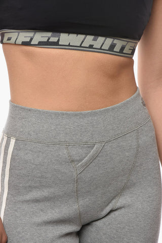 Active Bra Top With Logoed Band
