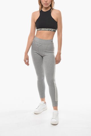 Active Bra Top With Logoed Band