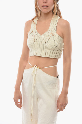 Top Crop BELLE in Crochet 