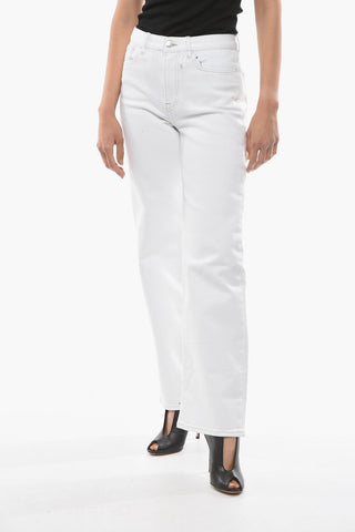 Light Wash RILEY Jeans Whit Visible Stiching 2cm