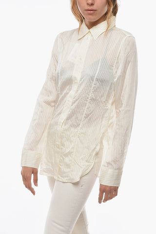 Camicia Slim Fit a Righe 
