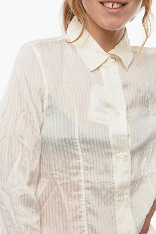 Camicia Slim Fit a Righe 