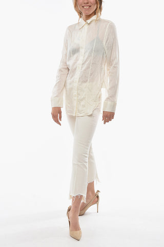Camicia Slim Fit a Righe 
