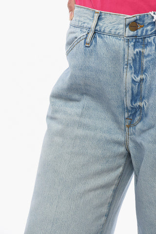 Jeans Baggy Fit a Lavaggio Chiaro 30cm