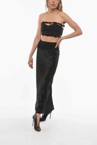 Satin JOHN Skirt with Drawstring Waist