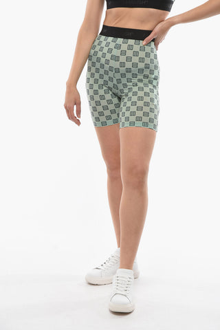 Monogrammed Shorts with Logoed Elasticated Waistband