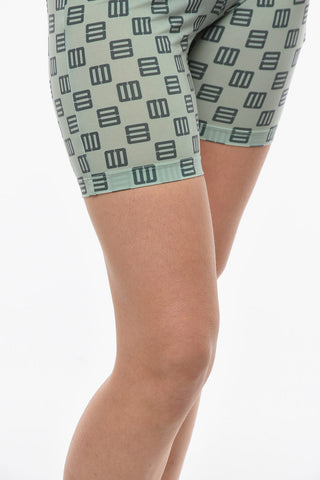 Monogrammed Shorts with Logoed Elasticated Waistband