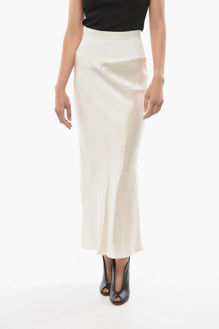 Satin JOHN Skirt with Drawstring Waist