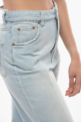 Jeans Bootcut BABABLU' a Vita Alta 25cm