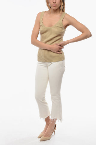 Solid Color Ribbed CARTER Tank Top
