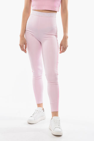 Leggings in Jersey con Banda Logata