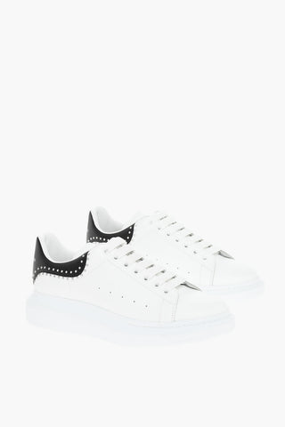 Sneakers Low-Top In Pelle Con Borchie