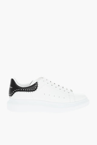 Sneakers Low-Top In Pelle Con Borchie
