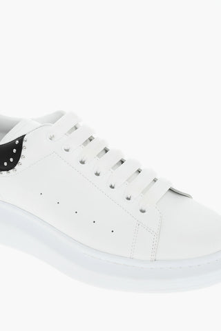 Sneakers Low-Top In Pelle Con Borchie