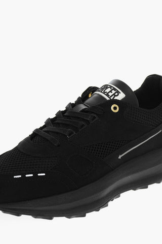 Rubber Sole RACER LUX Leather Textile Sneakers