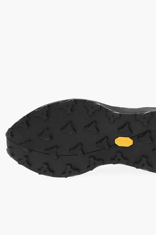 Rubber Sole RACER LUX Leather Textile Sneakers