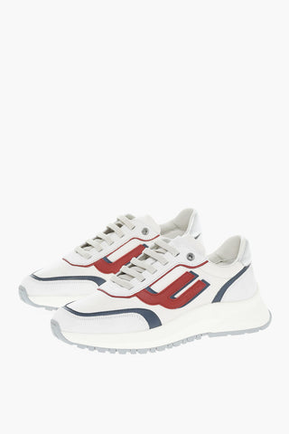 Rubber Sole DEMMY Leather Low-Top Sneakers