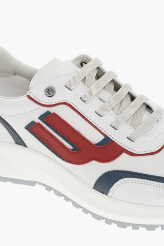 Rubber Sole DEMMY Leather Low-Top Sneakers