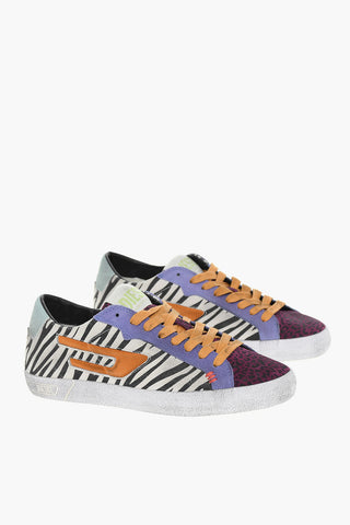 Animal Patterned Leather S-LEROJI Sneakers