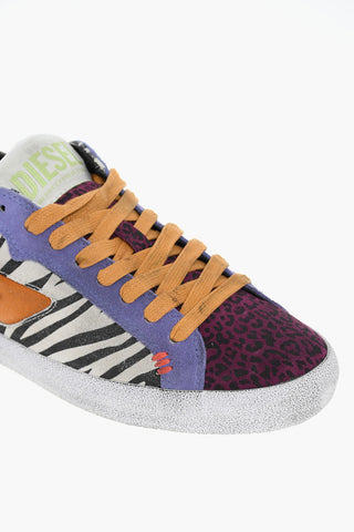 Animal Patterned Leather S-LEROJI Sneakers
