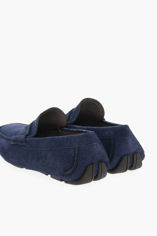 Rubber Soles Suede Leather NEWTON Loafers