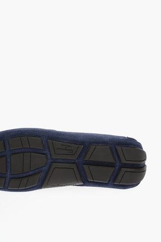 Rubber Soles Suede Leather NEWTON Loafers