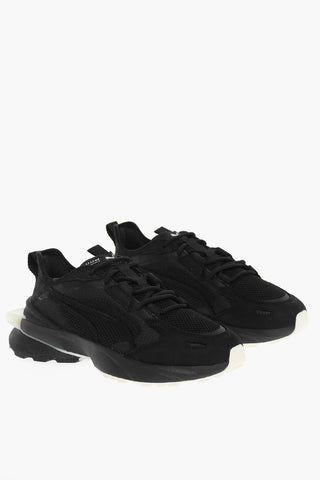 Sneakers Low-Top PWRFRAME In Pelle E tessuto Tecnico
