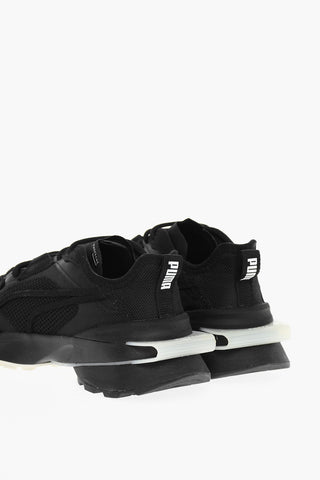 Sneakers Low-Top PWRFRAME In Pelle E tessuto Tecnico