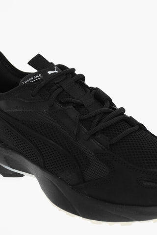 Sneakers Low-Top PWRFRAME In Pelle E tessuto Tecnico