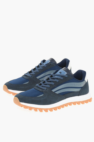 Leather And Canvas DAMON Low-Top Sneakers