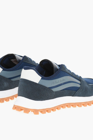 Leather And Canvas DAMON Low-Top Sneakers