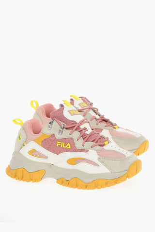 Leather And Canvas RAY TRACER TR2 Low-Top Sneakers