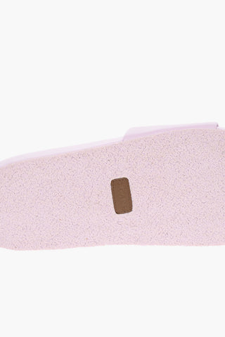 Slides In Pelle ALEXIS Con Stampa Logo