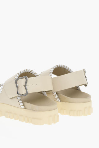Rubber Sole TVEITA Leather Sandals