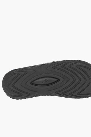 Two-Tone REPTOSSAGE Slides with Touch Strap Closure and Fluorescent Sole