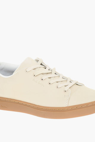 Sneakers Low-Top LEE In Pelle Con Ricamo