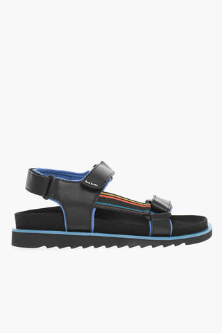 Sandali In Pelle CALIBAN Con Chiusura In Velcro