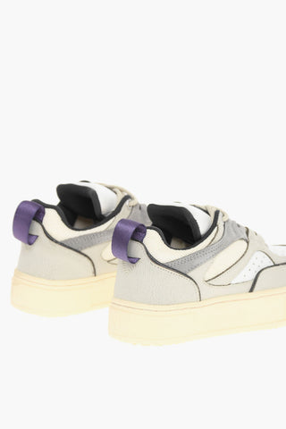 Sneakers Low-Top SIDNEY In Pelle Con Suola In Gomma