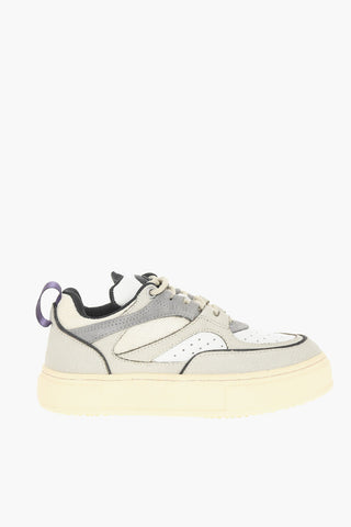 Sneakers Low-Top SIDNEY In Pelle Con Suola In Gomma