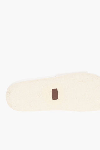 Slides In Pelle ALEXIS Con Stampa Logo