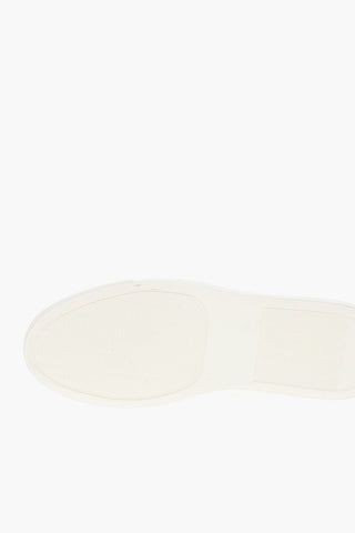 Sneakers Low-Top In Pelle Scamosciata Con Suola In Gomma