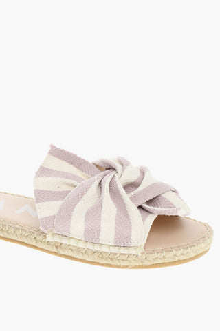 Slides In Cotone Riciclato A Righe