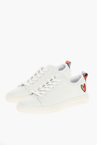 Embroidered Leather LEE Low-Top Sneakers
