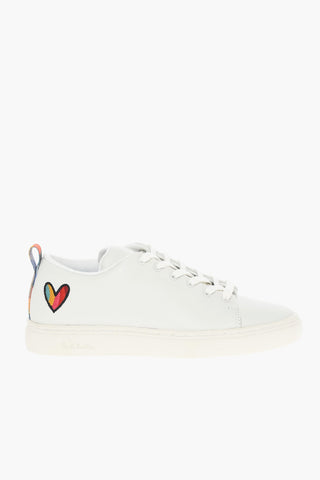 Embroidered Leather LEE Low-Top Sneakers