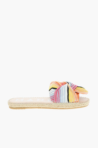 Striped Canvas Slides