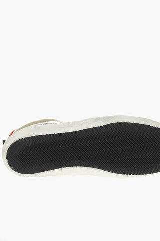 Worn Effect High-Top Sneakers