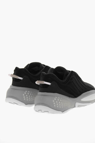 Sneakers Low-Top OZRAH In Pelle Con Suola in Gomma