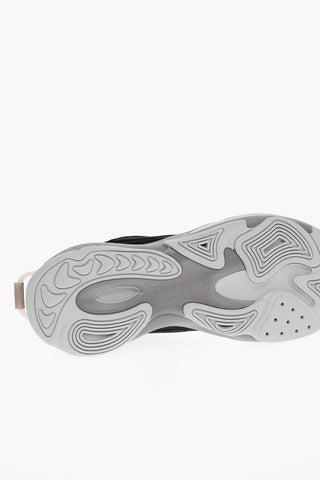 Sneakers Low-Top OZRAH In Pelle Con Suola in Gomma