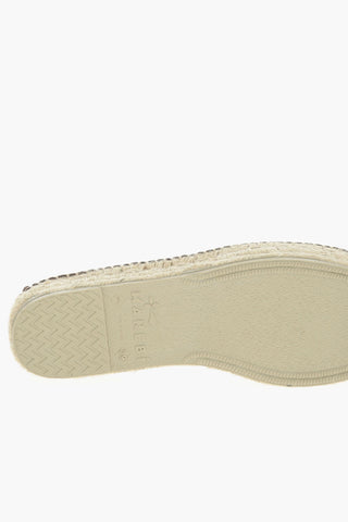 Rubber Sole Suede Leather Espadrillas